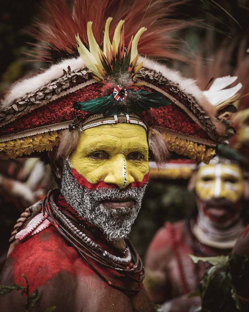 The highland people of PNG